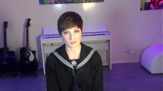 Japanese schoolgirl bukkake