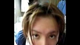 Asian Rookie Hooker and her 1st client