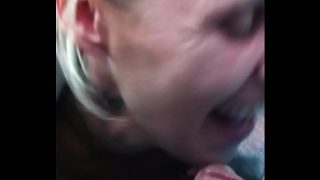 sucking me in the car