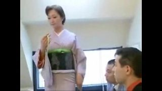 Horny Japanese housewives masturbate #(5)